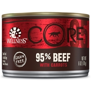 Core Grain Free Beef Carrots Canned Dog Food