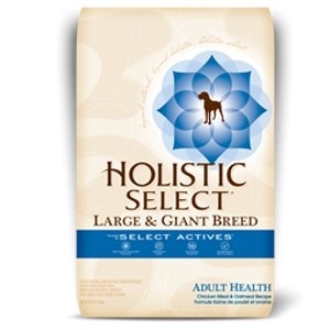 Holistic Select Large & Giant Breed Adult Health Chicken Meal & Oatmeal Dry Dog Food