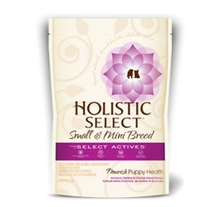 Holistic Select Small & Mini Breed Nourish Puppy Health Anchovy, Sardine & Chicken Meals Dry Puppy Food