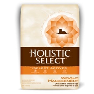 Holistic Select Weight Management Chicken Meal & Peas Dry Dog Food