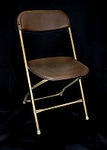 Chair, Brown, Folding
