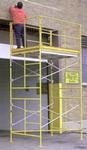 Scaffolding, 5' High, with Casters, (incl Safety Rails)