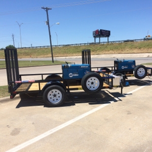 Trailer Mounted Welding Machine