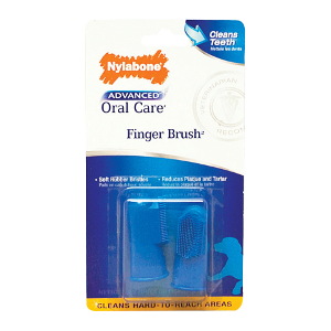 Nylabone Advanced Oral Care Finger Brush 2 ct  