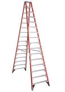 Werner 16ft Fiberglass Extension Ladder 