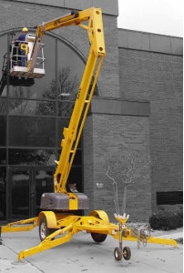 BilJax Trailer Mounted Boom Lift 