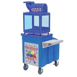 Insulated Caddy for Snow Cones Machine, With Shelf