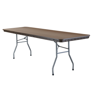 8'x30 inch Dark Brown Rhino Table