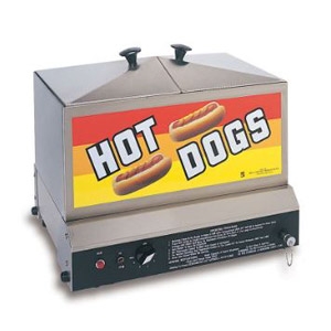 Steamin' Demon Steamer Hot Dog Steamer