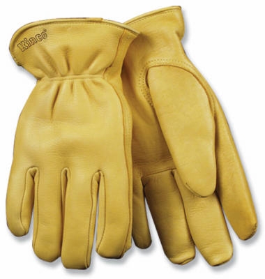 Extra-Large Men's Full-Grain Deerskin Leather Gloves