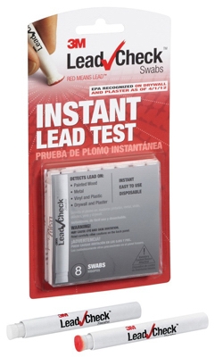 Instant Lead Test Swabs, 8-Pack