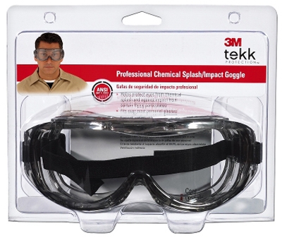 Tekk Protection Professional Chemical Splash and Impact Goggles