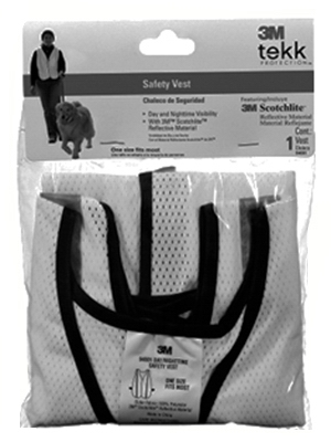 Tekk Protection Safety Vest, One Size, Hi-Viz Yellow