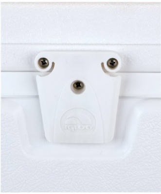 White Replacement Latch Set
