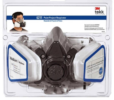 Tekk Protection Half-Mask Organic Vapor/P95 Respirator Assembly, Medium