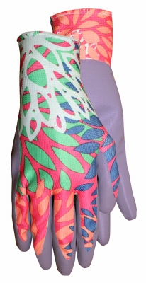 Grip Mate Garden Gloves, Nitrile Dipped Palm, Women's Medium,
