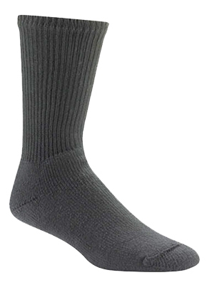 At Work King Cotton Crew Sock Black -  X-Large