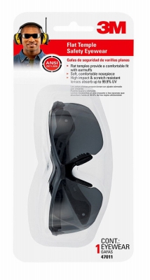 Safety Glasses Black/Gray