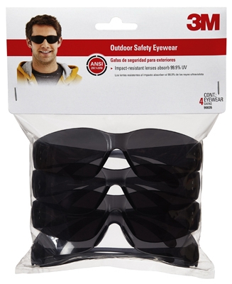 Safety Eyewear Contractor Pack, Gray