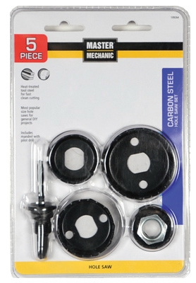 5-Piece Hole Saw Set