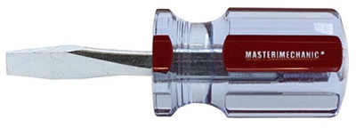 .25 x 1.5-In. Stubby Square Slotted Keystone Screwdriver
