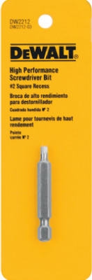 #2 2-In. Square Recess Power Bit