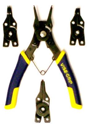 Vise-Grip Convertible Snap-Ring Pliers, 4-Pc. Set