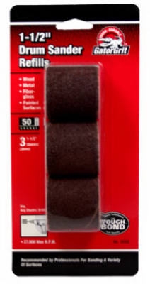 3-Pack 1-1/2x1-1/2-Inch Coarse Resin Cloth Sleeve