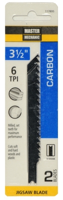 2-Pack 3.5-Inch 6-TPI Carbon Jigsaw Blade
