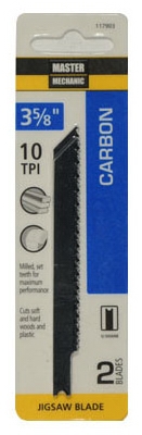 2-Pack 3-5/8-Inch 10-TPI Carbon Jigsaw Blade