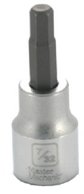 3/8-In. Drive, 7/32-In. Hex Bit Socket