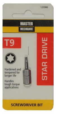 MM Torx 9 1 inchInsert Bit