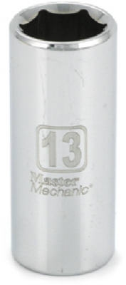 3/8-Inch Drive 13MM 6-Point Deep Well Socket