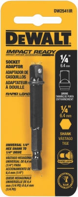 1/4-In. Hex Shank To 1/4-In. Socket Adaptor