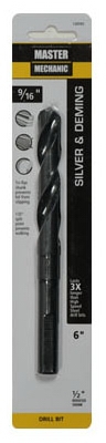 9/16 x 6-Inch Silver & Deming Drill Bit