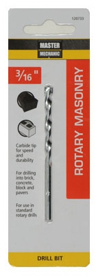 Masonry Drill Bit, 3/16 x 3-In.