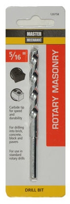 Masonry Drill Bit, 5/16 x 4-In.
