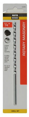 Masonry Drill Bit, Extra Length, 1/4 x 6-In.