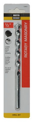 Masonry Drill Bit, Extra Length, 1/2 x 6-In.