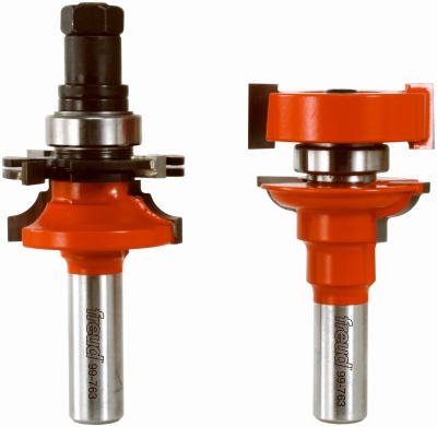 2-Piece Round-Over Bead Adjustable Rail & Stile Bit