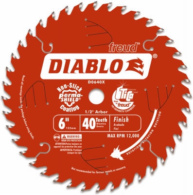 6-Inch 40-TPI Cordless Saw Boss Blade