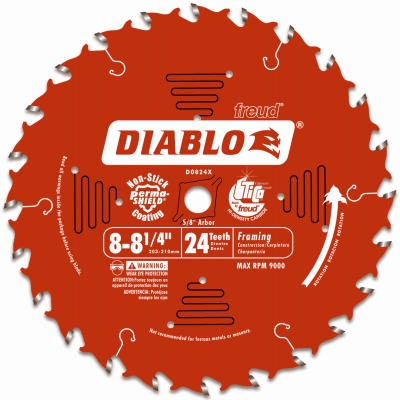 8-1/4-Inch 24-TPI Framing Blade