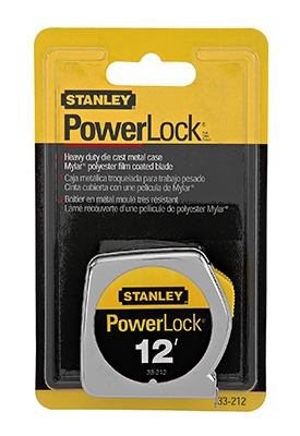 Powerlock Tape Measure, 1/2-In. x 12-Ft.