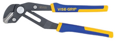 Vise-Grip GrooveLock Pliers, Straight Jaw, 8-In.