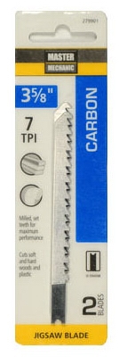2-Pack 3-5/8-Inch 7-TPI Carbon Jigsaw Blade