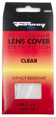 2 x 4.25-Inch Clear Plastic Lens