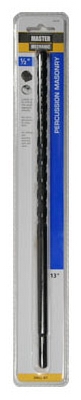 Percussion Masonry Drill Bit, Carbide Tip, 3/8 x 13-In.