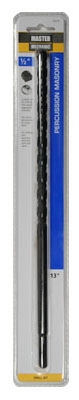 Percussion Masonry Drill Bit, Carbide Tip, 1/2 x 13-In.
