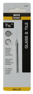 3/16 x 2-1/4-Inch Glass & Tile Drill Bit