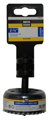 Carbon Hole Saw, 2.25-In.